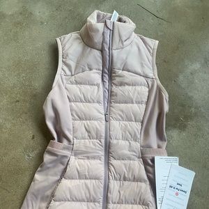 Lulu lemon down for it all vest
